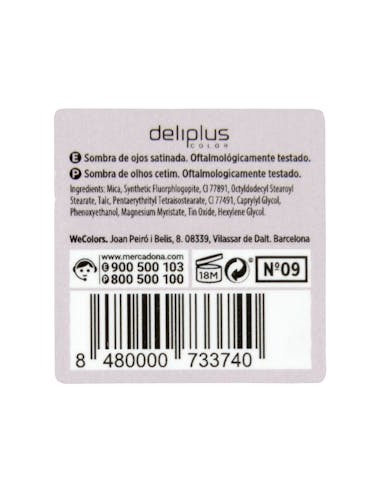 Ombre à paupières Satin Deliplus 09