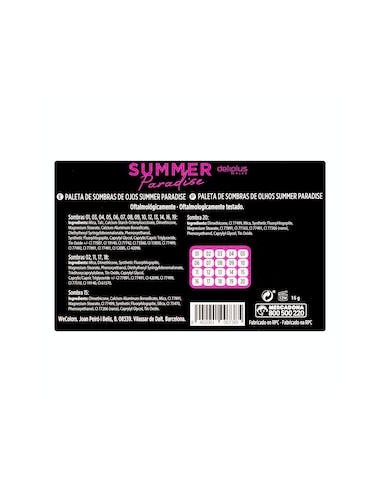 Palette d'ombres à paupières Summer...