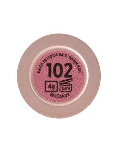 Rouge à lèvres mat Deliplus 102 caramel