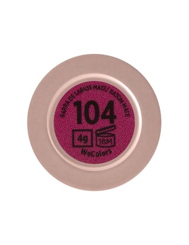 Rouge à lèvres mat Deliplus 104 violet