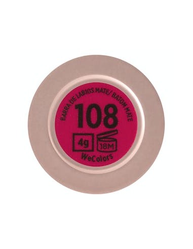 Rouge à lèvres mat Deliplus 108 rouge