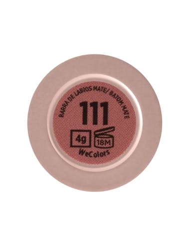 Rouge à lèvres mat Deliplus 111 marron