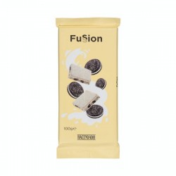 Fusion au chocolat blanc pour faire des biscuits au cacao Comprimé 100g