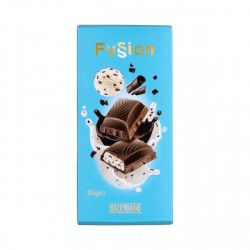 Chocolat noir Fussion Hacendado fourré à la saveur stracciatella Comprimé 95g