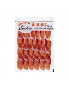 Jambon ibérique coupé à la...