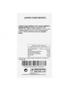 Jambon ibérique coupé à la... 2