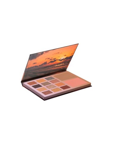 Sunset Deliplus Face Palette contient...