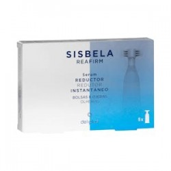 Sérum réducteur instantané de poches et cernes Deliplus Sisbela Reafirm éviter les peaux sensibles Boîte 5 unités (10ml)