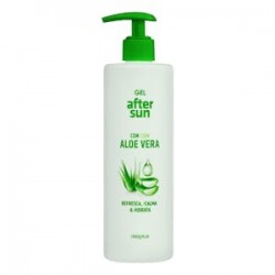 Gel après-soleil à l'aloe vera Deliplus Flacon de 400 ml