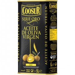 COOSUR Huile d'olive vierge Serie Oro bidon 5 l