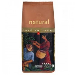 Grains de café naturels Hacendado Emballage 1 kg