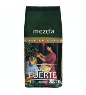 Grains de café à mélange...