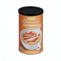 Café instantané cappuccino caramel Hacendado Pot de 250 g