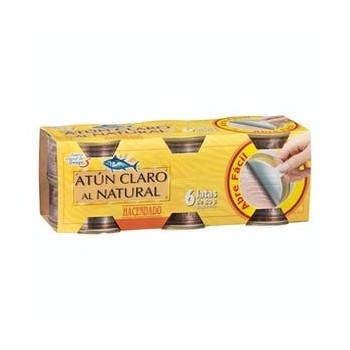 Thon  naturel Hacendado 6 boîtes de 60 g