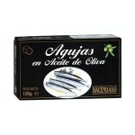 Aiguilles Hacendado à l'huile d'olive Boîte de 120 g (80 g égouttés)