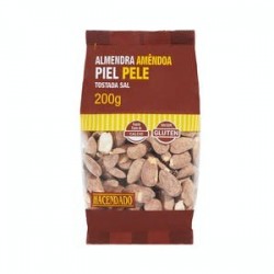 Amande grillée et salée Hacendado avec peau Paquet 200g