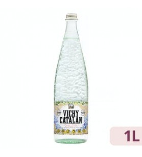 Agua mineral con gas grande...