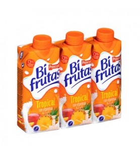 Fruits + lait tropical...