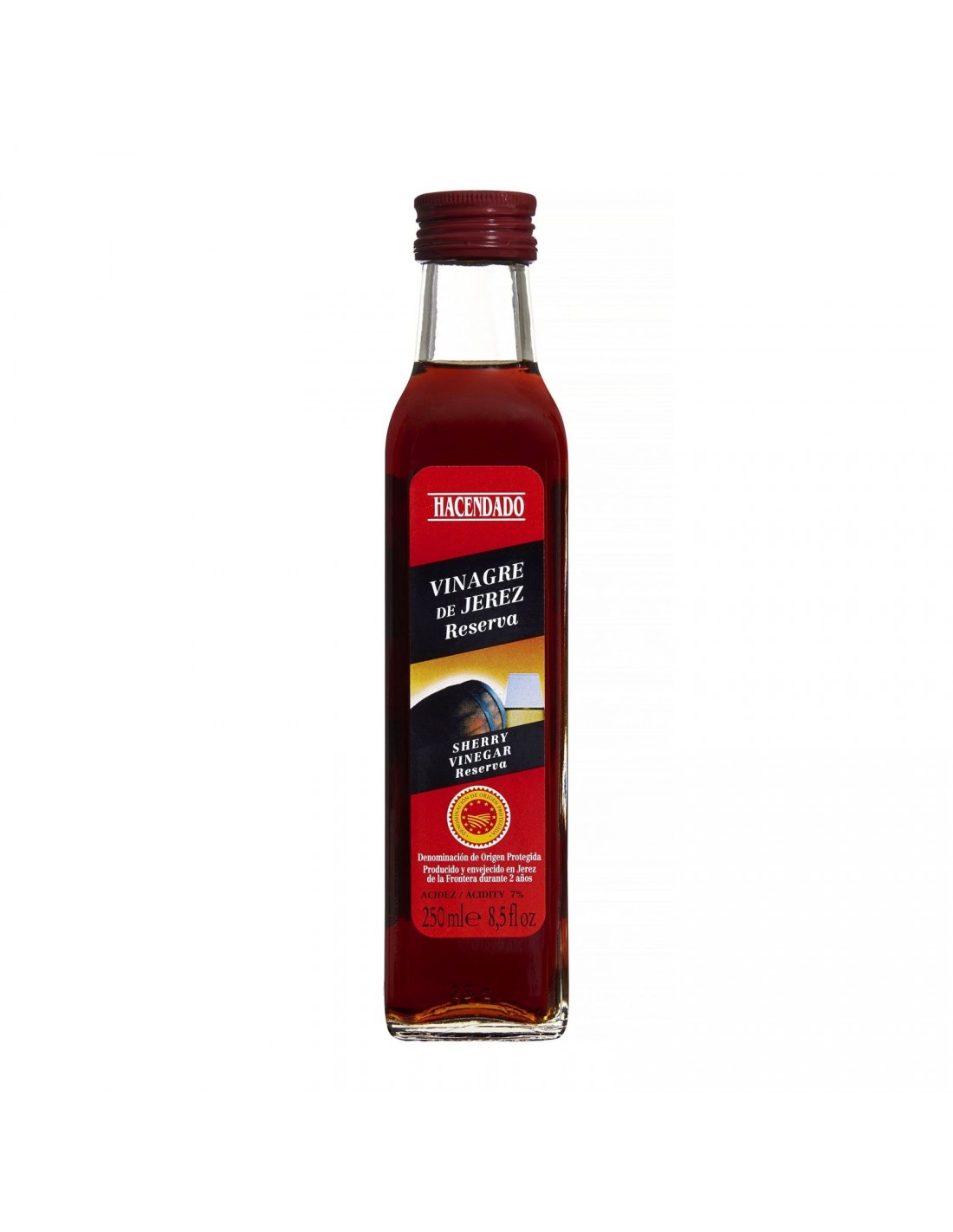 Réserve de vinaigre de xérès Hacendado Flacon de 250 ml